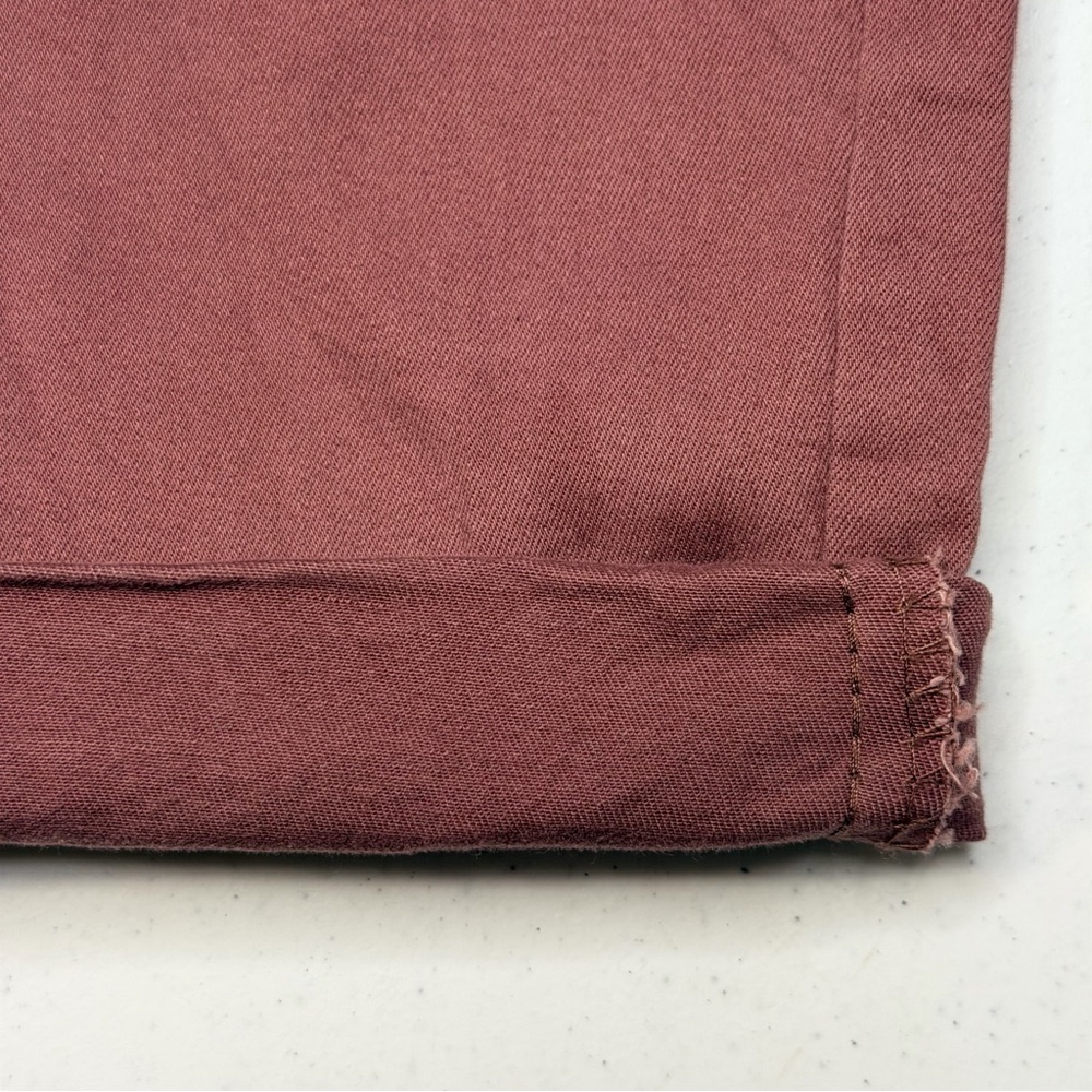 WIT & WISDOM Ab'solution Roll Cuff Stretch Utility Pants In Rum Raisin Sz 12 - Picture 13 of 16